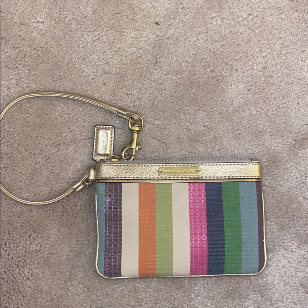 Coach wristlet